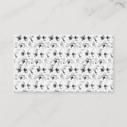 Carte de placement simple (Devant)