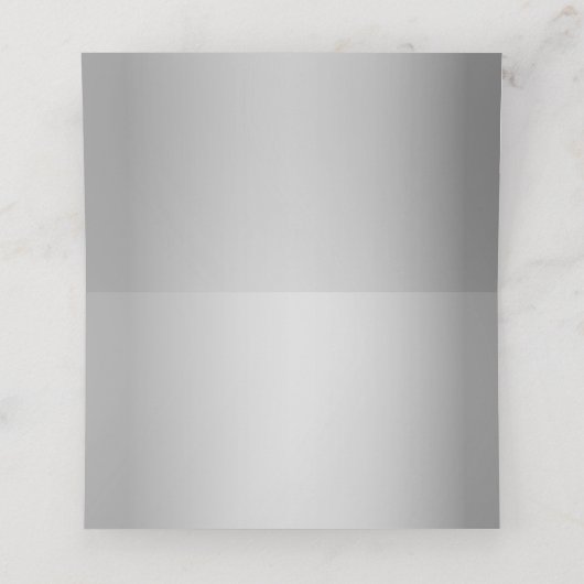 Carte De Placement Simple bleu (Intérieur déplié)