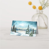 Carte De Placement Snowy pine (Dos)