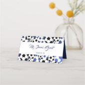 Carte De Placement Soccer Bar Mitzvah (Devant)