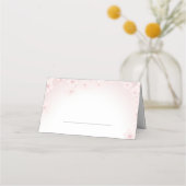 Carte De Placement Soft, Romantique Cherry Blossom Mariage Nom de la  (Devant)