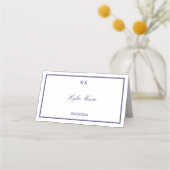 Carte De Placement Sophistiqué et classique (Devant)