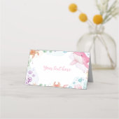 Carte De Placement Sous la Mer Cute Ocean Animals (Devant)