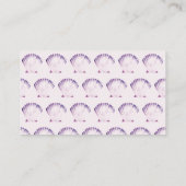 Carte De Placement Sous l'eau Nom de plage à l'aquarelle fantaisiste (Dos)