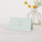 Carte De Placement Spring Wildflower Wedding (Dos)