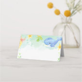 Carte De Placement Summer Under the Sea Baby shower Place Card (Dos)