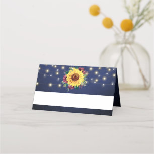 Carte De Placement Sunflower Bourgogne Rose Lumières Marine Mariage b