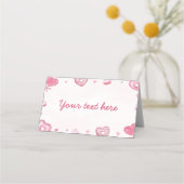 Carte De Placement Sweet Celebration Anniversaire Carte de lieu (Devant)