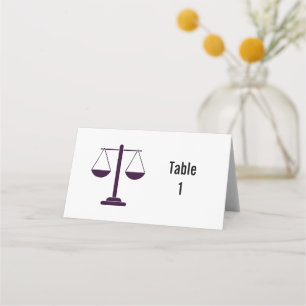 Carte De Placement Symbole des services juridiques de la balance de l
