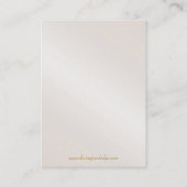 Carte De Placement Table de bijoux vert Prince & Princess (Dos)