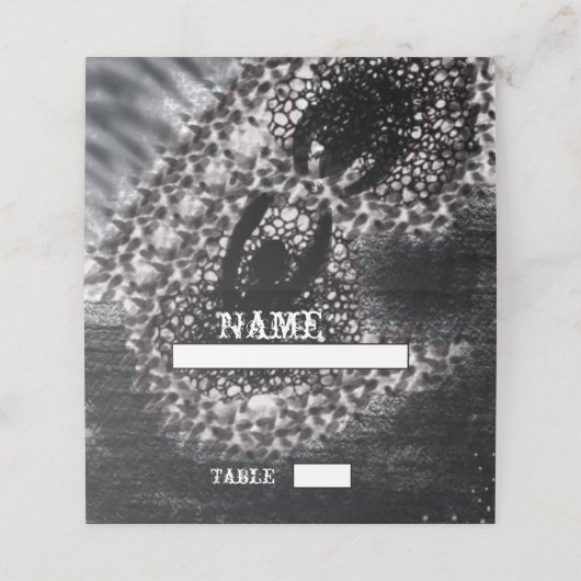 Carte De Placement Table de désintégration gothique (Extérieur déplié)