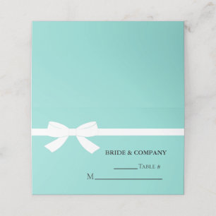Carte De Placement Table de fête de Merci personnalisée nuptiale