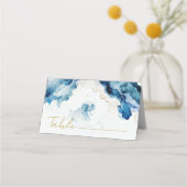 Carte De Placement Table de gala AZURE Marble Dreams (Devant)