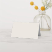 Carte De Placement Table de mariage sur la plage tropicale (Dos)