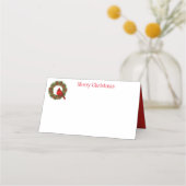 Carte De Placement Table de Noël (Devant)