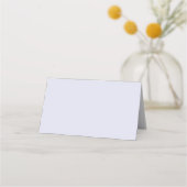 Carte De Placement Table des papillons et des fleurs Tour Eiffel (Dos)