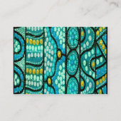 Carte De Placement Table Mariage Autochtone Siège Le Voyage Bleu (Dos)