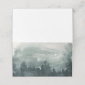 Carte De Placement Tableau d'escorte du paysage forestier Abstrait (Extérieur déplié)