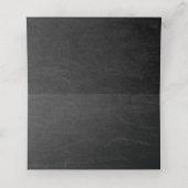 Carte De Placement Tableau noir avec marguerites dans un bocal Mason (Intérieur déplié)