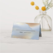 Carte De Placement Texture dorée de luxe (Devant)