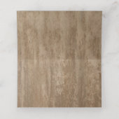 Carte De Placement Thanksgiving Paysage Feuille en chute libre (Intérieur déplié)