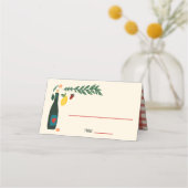 Carte De Placement That's Amore Italian Food CUSTOM Wedding  (Devant)