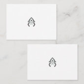 Carte De Placement timbre google pay rangoli Design (Devant / Derrière)