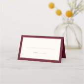 Carte De Placement Timeless Elegance Wedding (Devant)