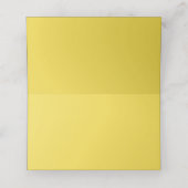 Carte De Placement Tournesol Mariage rustique d'été Fête (Intérieur déplié)