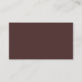 Carte De Placement Tranquil Mustard Minimalist Geometric (Dos)