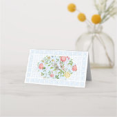 Carte De Placement Trianon de la Chinoiserie bleue (Dos)