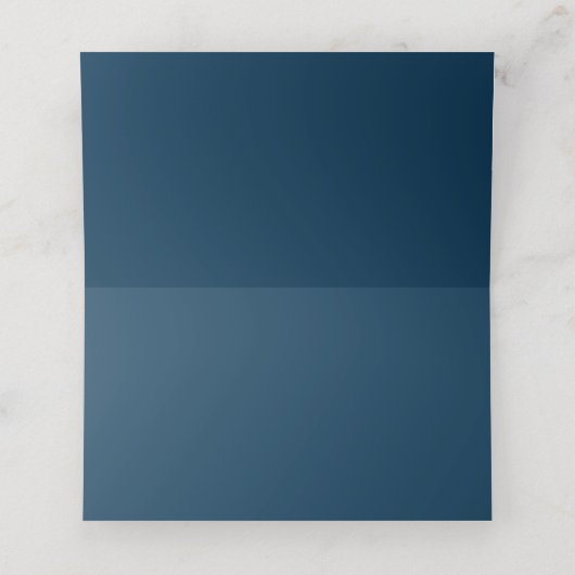 Carte De Placement Tropical Beach Palm Tree Nom du Mariage (Intérieur déplié)