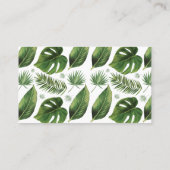 Carte De Placement TropicalPalm Visitez notre site Mariage Insertion (Dos)