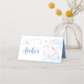 Carte De Placement Twinkle scintiller petite carte de place étoile (Dos)
