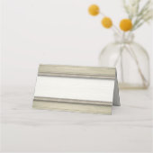 Carte De Placement Tying The Knot Rustic Beach Wedding (Dos)