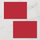 Carte De Placement un arrière - plan rouge avec un (Devant / Derrière)