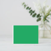 Carte De Placement un arrière - plan vert avec un (Debout devant)