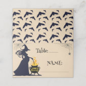 Carte De Placement Un bébé brasse une sorcière de douche Table d'Hall (Extérieur déplié)
