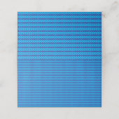 Carte De Placement Un ciel bleu clair s'étend au-dessus d'un bleu pro (Extérieur déplié)