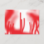 Carte De Placement Un design graphique avec sha rouge et orange audac (Dos)