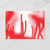 Carte De Placement Un design graphique avec sha rouge et orange audac (Devant)