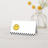 Carte De Placement Un joyeux Mec souriant visage fête d'anniversaire (Devant)