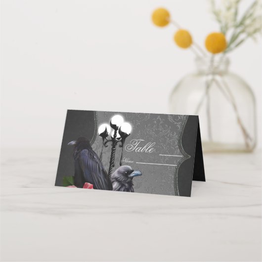 Carte De Placement Un mariage unique (Devant)