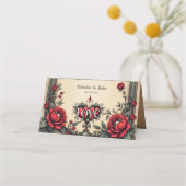 Carte De Placement Une romance gothique. Un style gothique et orné (Dos)