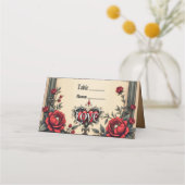 Carte De Placement Une romance gothique. Un style gothique et orné (Devant)