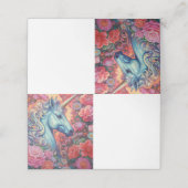 Carte De Placement Unicorne magique (Extérieur déplié)