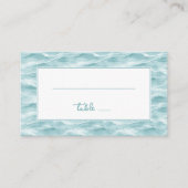 Carte De Placement Vague Bleue Tranquille (Devant)
