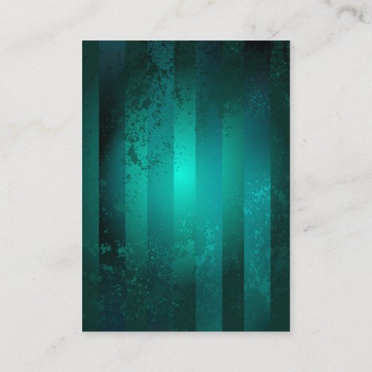 Carte De Placement Veille bijoux Steampunk sur un Arrière - plan vert (Dos)