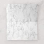 Carte De Placement Vert or roux Dusty rose floral (Intérieur déplié)