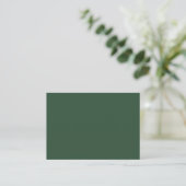 Carte De Placement Vert Pin (Debout devant)